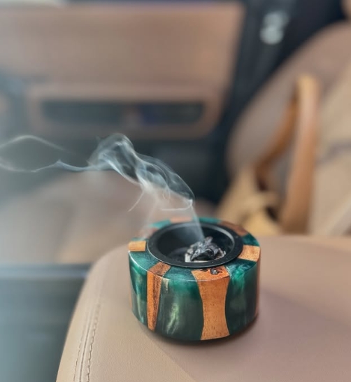 Arabian Wood & Resin Incense Burner Madkhan 